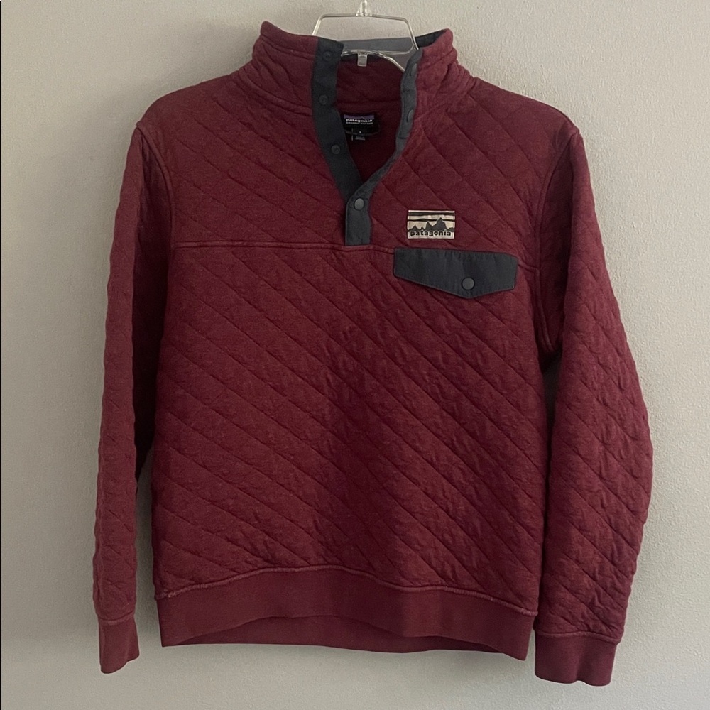 Patagonia Men’s Common Threads Organic Cotton Pullover Legacy Sweatshirt Size S